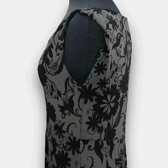 JOCKEY ladies maxi dress one shoulder MEDIUM grey black - Picture 7 of 9